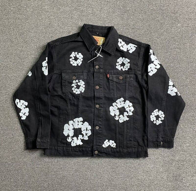 Chamarra Denim Tears x Levi's Black