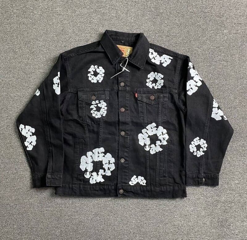 Chamarra Denim Tears x Levi's Black