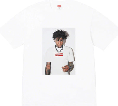 Playera Supreme NBA Youngboy White