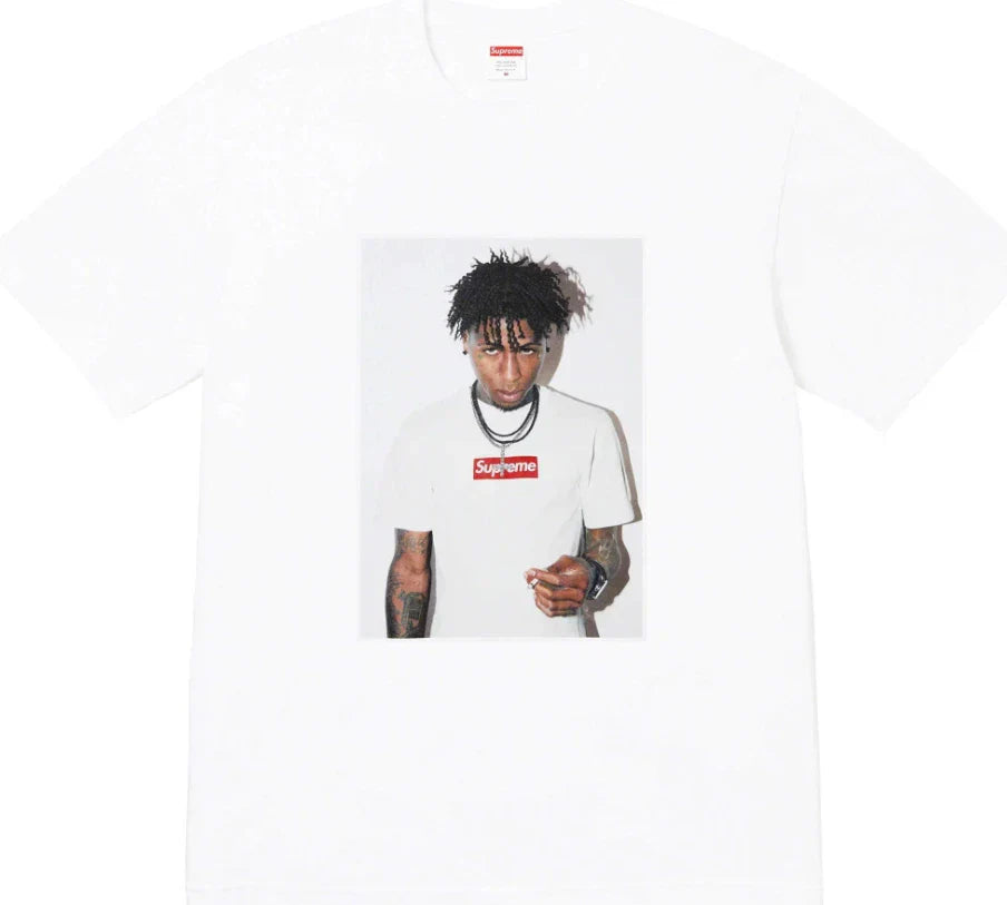 Playera Supreme NBA Youngboy White