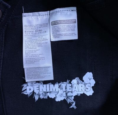 Chamarra Denim Tears x Levi's Black