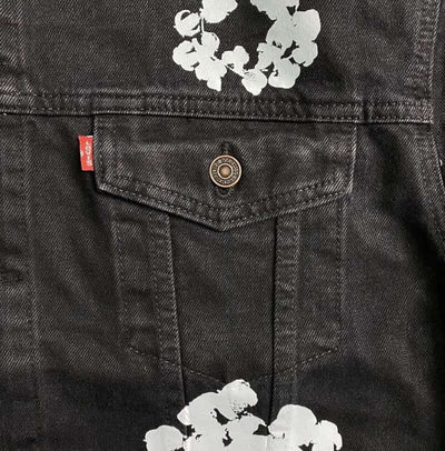 Chamarra Denim Tears x Levi's Black
