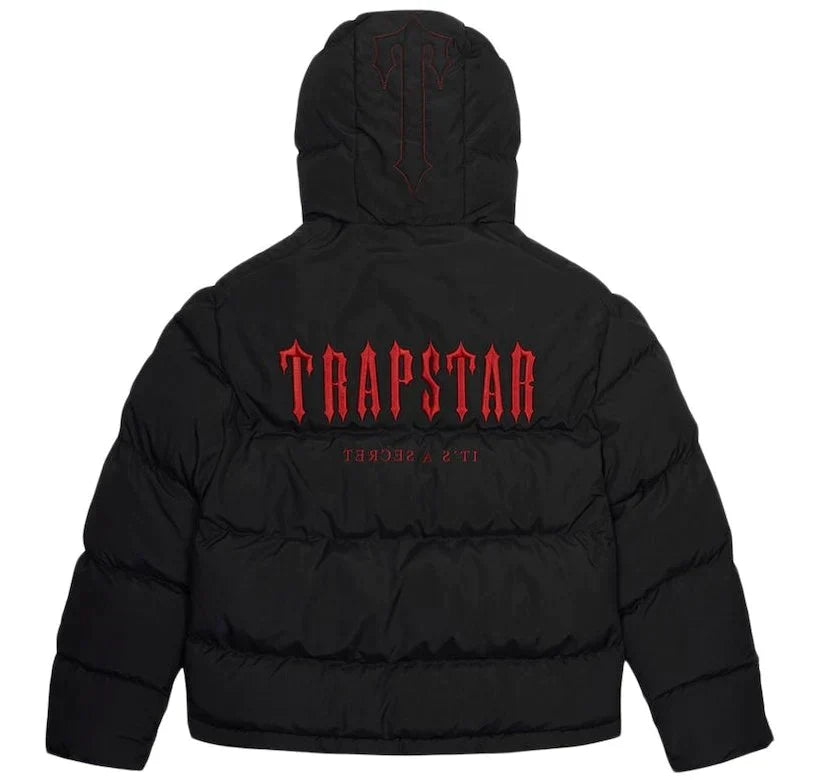 Chamarra Trapstar Decoded Hooded Puffer 2.0 Infrared Edition